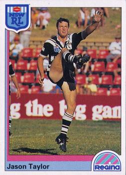 1992 Regina NSW Rugby League #9 Jason Taylor Front